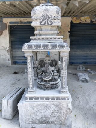 Granite mandapam With Ganesha